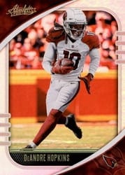 2020 Panini Absolute Base Set DeAndre Hopkins #22 card
