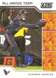 2020 Score All Hands Team DeAndre Hopkins #AHT-DH card