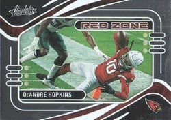 2021 Panini Absolute Red Zone DeAndre Hopkins #10 card