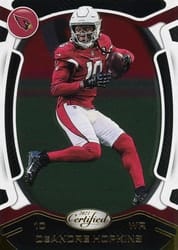 2021 Panini Certified Base Set DeAndre Hopkins #89 card