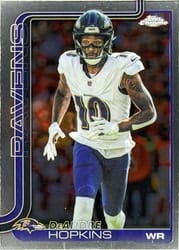 2025 Topps Chrome Base Set DeAndre Hopkins #20 card