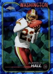2024 Topps Chrome Sapphire Edition Base Set DeAngelo Hall #195 card