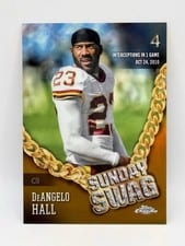 2024 Topps Chrome Sunday Swag DeAngelo Hall #SS-23 card
