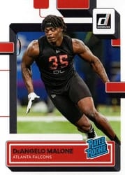 2022 Donruss Base Set DeAngelo Malone #386 card