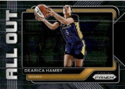 2023 Panini Prizm WNBA All Out Dearica Hamby #8 card