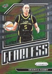 2023 Panini Prizm WNBA Fearless Dearica Hamby #11 card