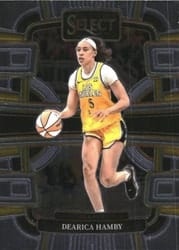 2024 Panini Select WNBA Base Set Dearica Hamby #77 card