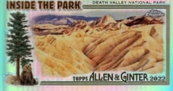 2022 Topps Allen & Ginter Chrome Inside the Park Minis Death Valley National Park #ITP-26 card