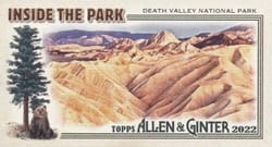 2022 Topps Allen & Ginter Mini Inside the Park Death Valley National Park #ITP-26 card