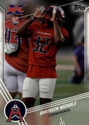 2020 Topps XFL Base Set Deatrick Nichols #29 card