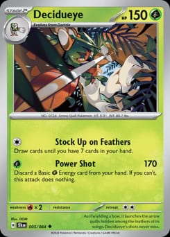 Shrouded Fable Decidueye #5 card