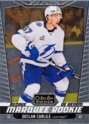 2024-25 O-Pee-Chee Platinum Base Set Declan Carlile #255 card