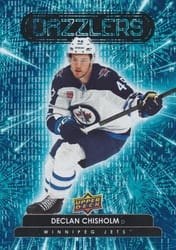 2022-23 Upper Deck Dazzlers Declan Chisholm #DZ-148 card