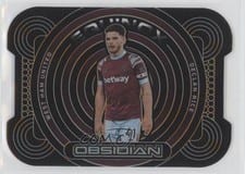 2022 Panini Obsidian Equinox Declan Rice Purple #25 card