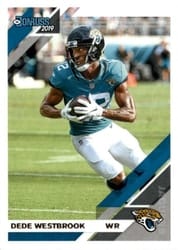 2019 Donruss Base Set Dede Westbrook #123 card