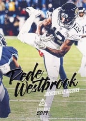 2019 Panini Luminance Base Set Dede Westbrook #44 card