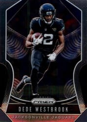 2019 Panini Prizm Base Set Dede Westbrook #151 card