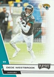 2020 Panini Playoff Base Set Dede Westbrook #64 card