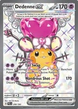 2023 Paldea Evolved Dedenne ex #239 card