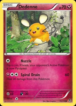 2014 Phantom Forces Dedenne #70 card