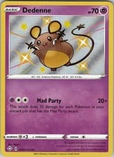 Shining Fates Shiny Vault Dedenne #SV051 card