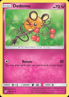 2019 Unified Minds Dedenne #145