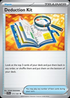 Surging Sparks Deduction Kit #171 card