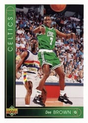 1993-94 Upper Deck Base Set Dee Brown #38 card