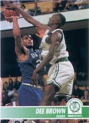 1994-95 Hoops Base Set Dee Brown #8 card