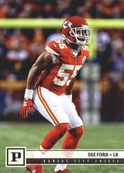 2018 Panini Base Set Dee Ford #150 card