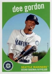 2018 Topps Archives Base Set Dee Gordon #97 card