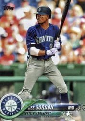 2018 Topps Base Set Dee Gordon #590 card