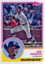 2018 Topps Update 1983 Topps Dee Gordon #83-24 card