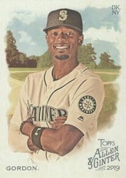 2019 Topps Allen & Ginter Base Set Dee Gordon #240 card