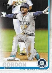 2019 Topps Base Set Dee Gordon #292 card