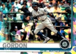 2019 Topps Chrome Sapphire Edition Base Set Dee Gordon #292 card