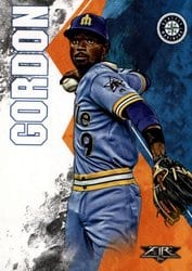 2019 Topps Fire Base Set Dee Gordon #173 card