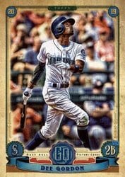 2019 Topps Gypsy Queen Base Set Dee Gordon #26 card
