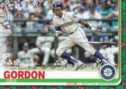 2019 Topps Holiday Base Set Dee Gordon #HW18 card