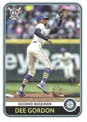 2020 Topps Big League Base Set Dee Gordon #13 card