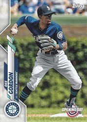2020 Topps Opening Day Base Set Dee Gordon #192 card