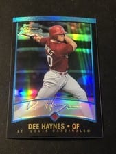 2001 Bowman Chrome Dee Haynes #150 card