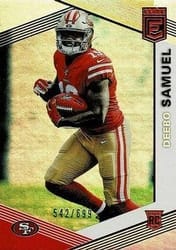 2019 Donruss Elite Base Set Deebo Samuel #114 card