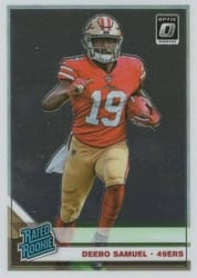 2019 Donruss Optic Base Set Deebo Samuel #167 card