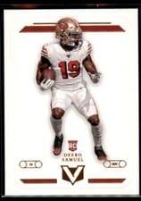 2019 Panini Chronicles Vertex Deebo Samuel #V-19 card