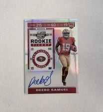 2019 Panini Contenders Optic Deebo Samuel #111 card