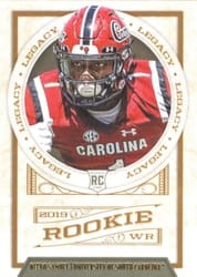 2019 Panini Legacy Base Set Deebo Samuel #156 card