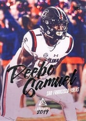 2019 Panini Luminance Base Set Deebo Samuel #181 card