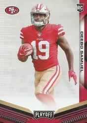 2019 Panini Playoff Base Set Deebo Samuel #212 card