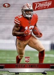 2019 Panini Prestige Base Set Deebo Samuel #217 card
